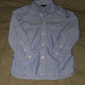 BOYS Tommy Hilfiger long sleeve button up